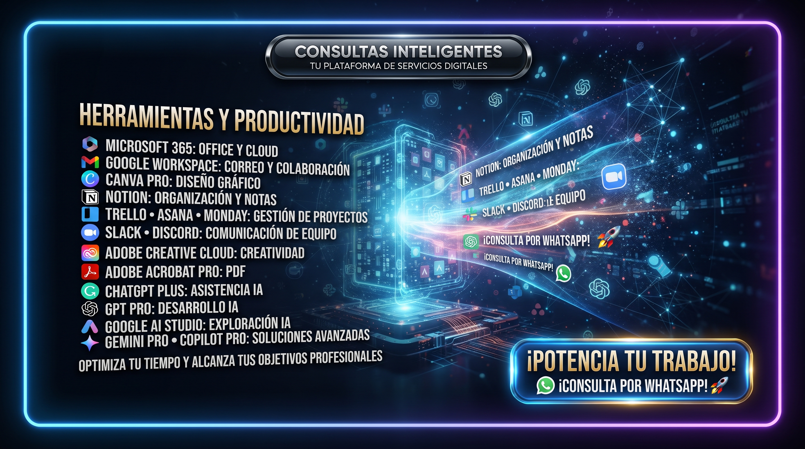 Herramientas y Productividad